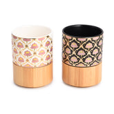 Two Sides of the Royal Lotus Benjarong Mug